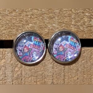 💟 Slay All Day Horror Killers  Handmade Stud Earrings